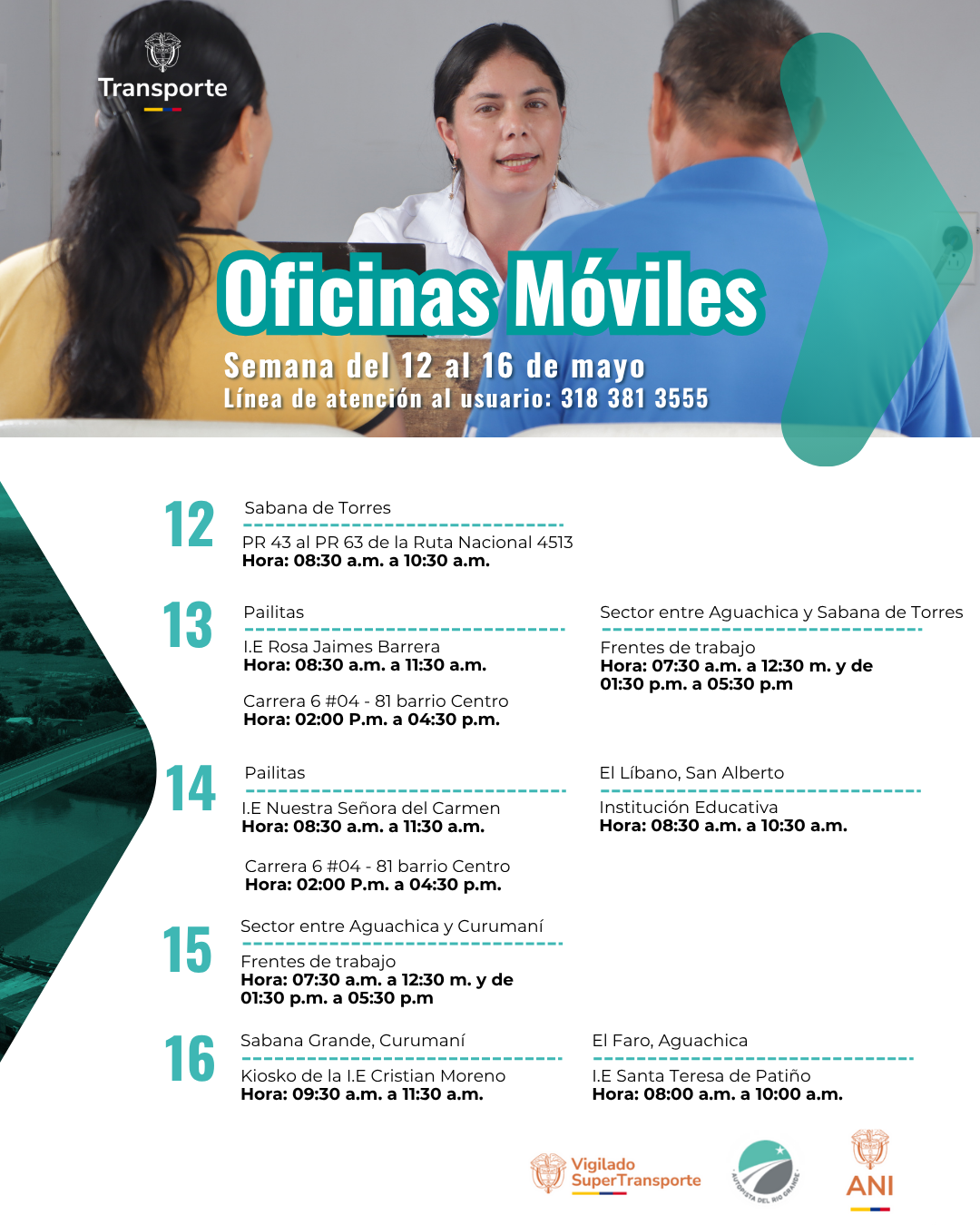 mayo 12 al 16
