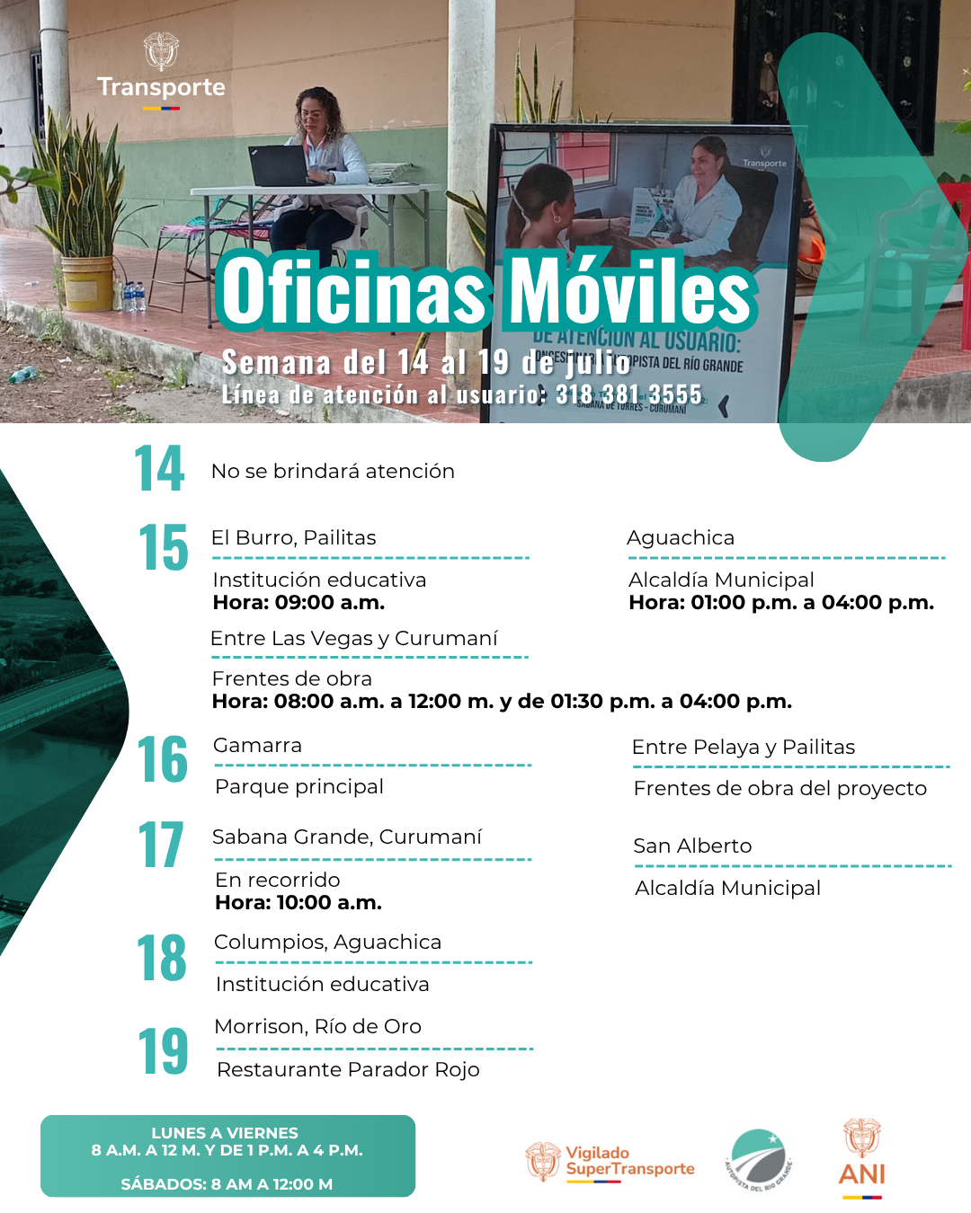 movil 14 al 19