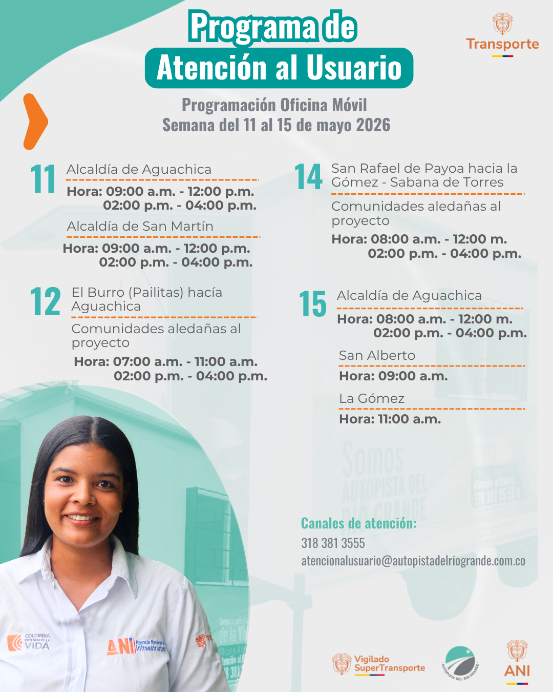 Móvil del 11 al 15 mayo
