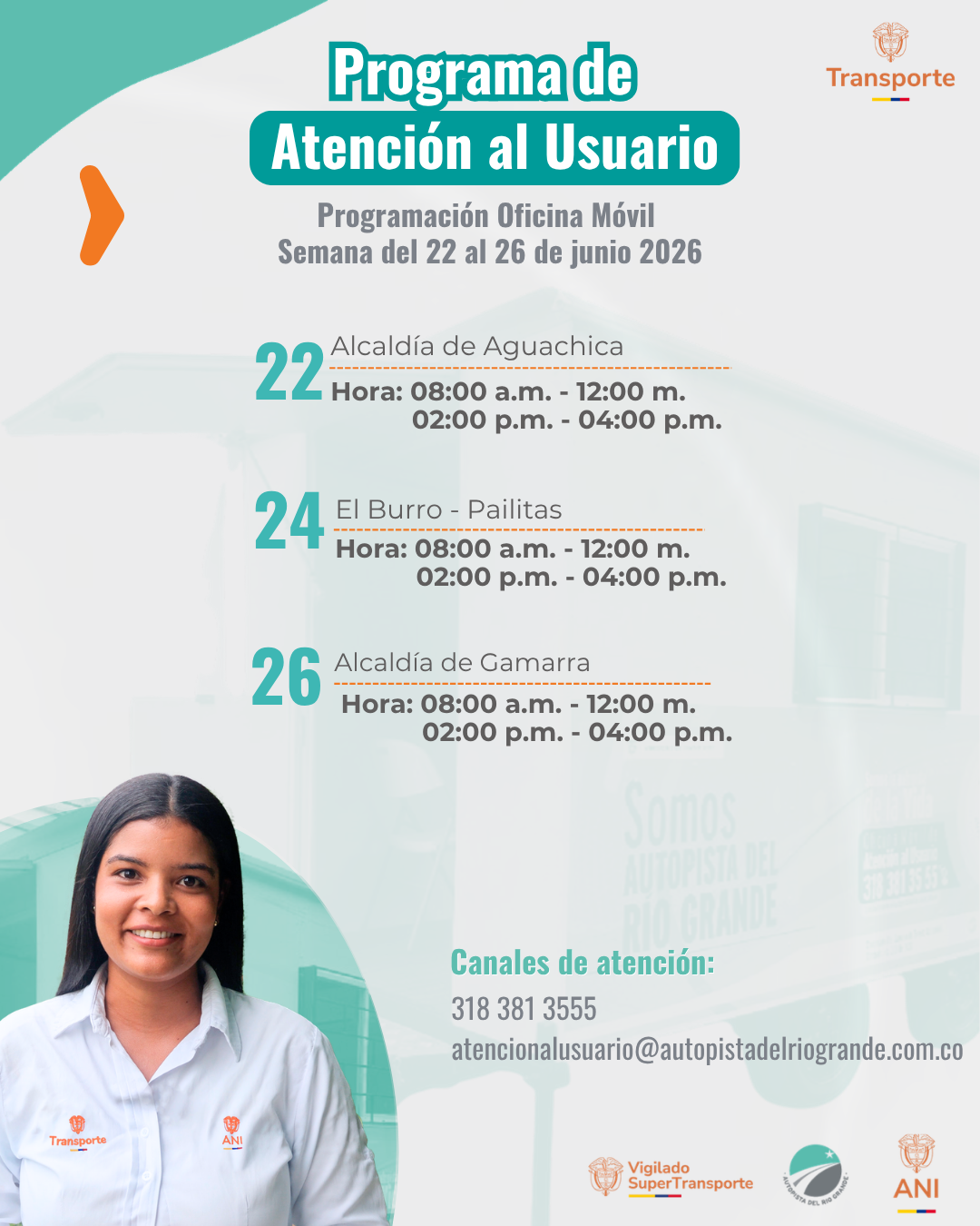 22 al 26 junio