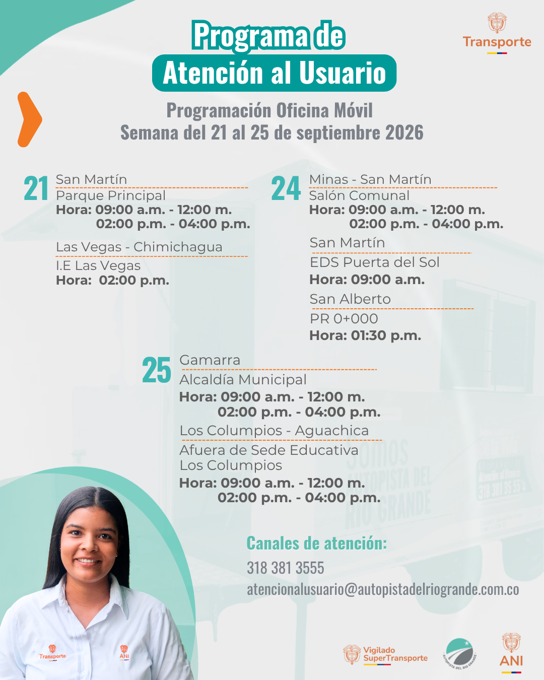 21 al 25 septiembre 2026